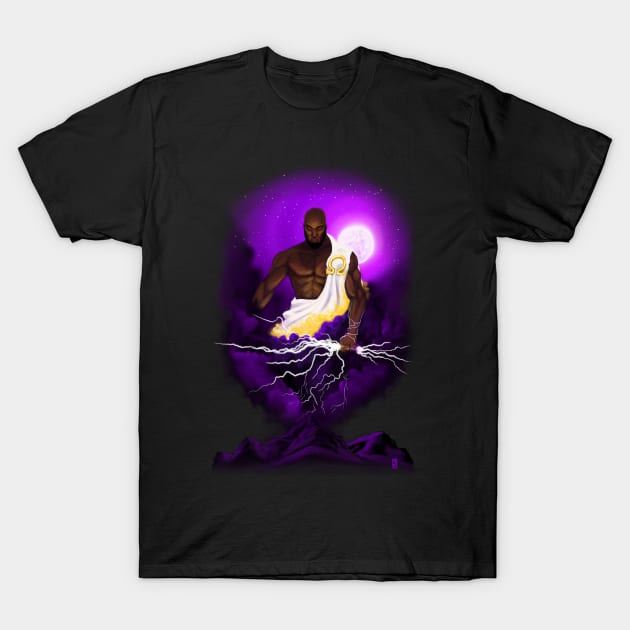 The Keeper of Thunder T-Shirt by lsjordan